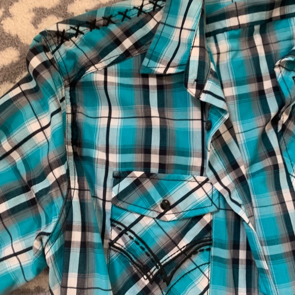 Men’s Helix casual button down shirt - Picture 2 of 4